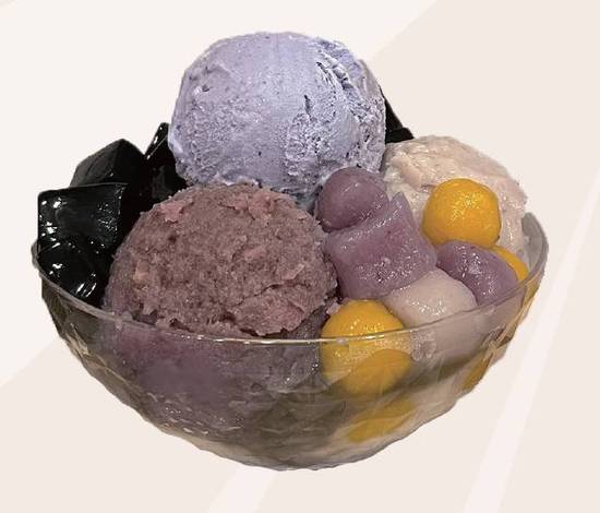 G4. Taro & Ube Grass Jelly 芋薯涼粉